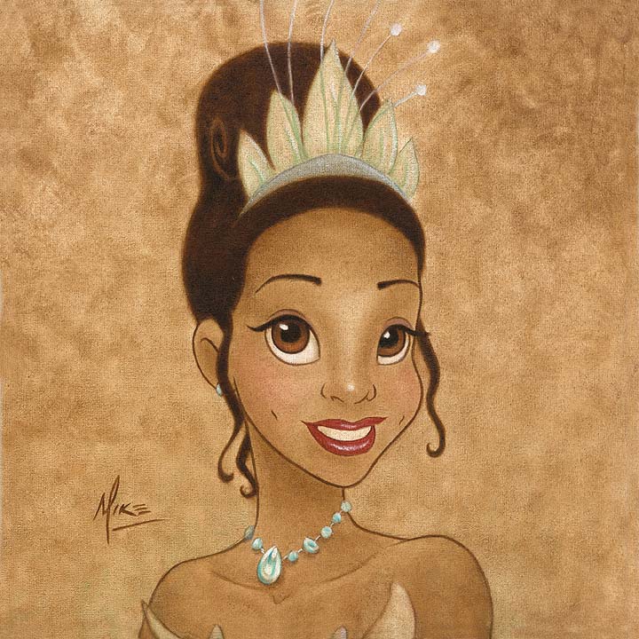 Mike Kupka Princess Tiana Portrait